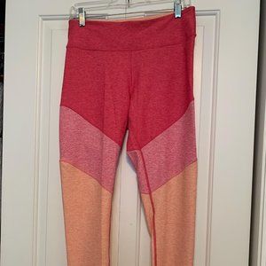 Outdoor Voices Pink Springs Leggings Size L